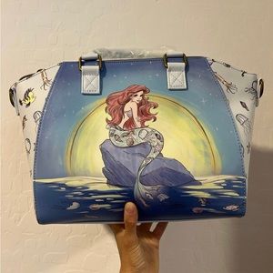 Loungefly Disney The Little Mermaid Ariel Satchel Crossbody Bag NWT